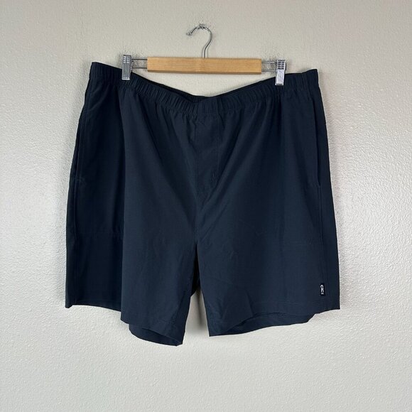 Rhone Men's Athletic Shorts 7" Workout Gym Running Black 2XL - Picture 3 of 5